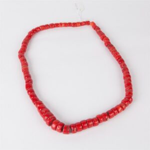 Red coral necklace. — image 1