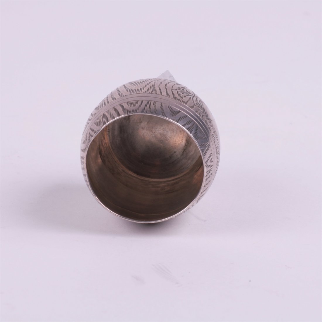 Russian silver baker in the shape of barrel. — image 3