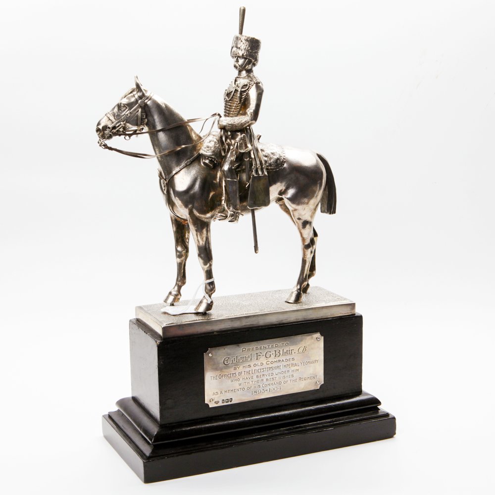 English silver cavalryman — image 1