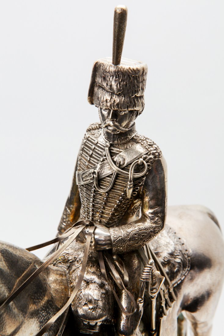 English silver cavalryman — image 7