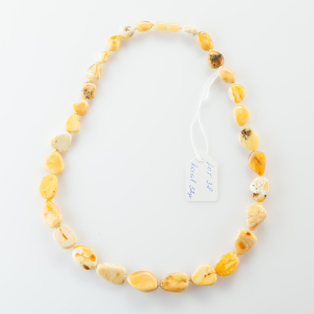 Natural Old Baltic Amber Butterscotch necklace. — image 3