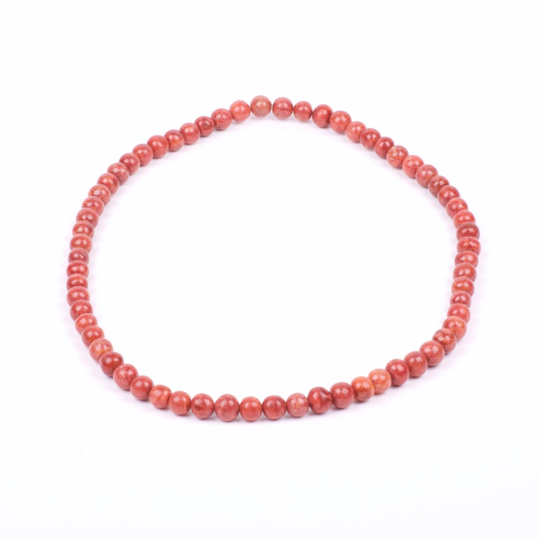Rose coral necklace. — image 1
