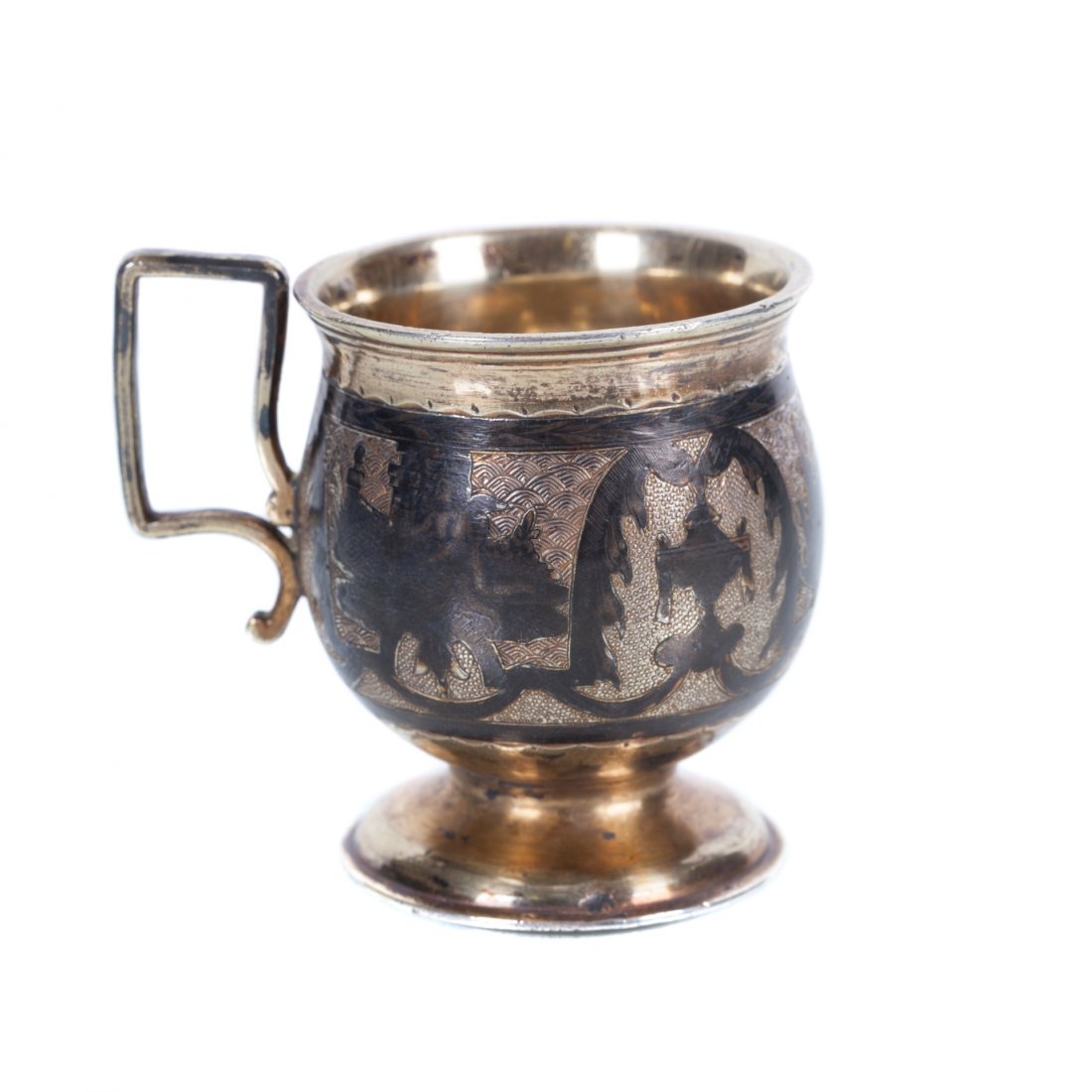 Russian silver baker. I.Sazikov — image 1