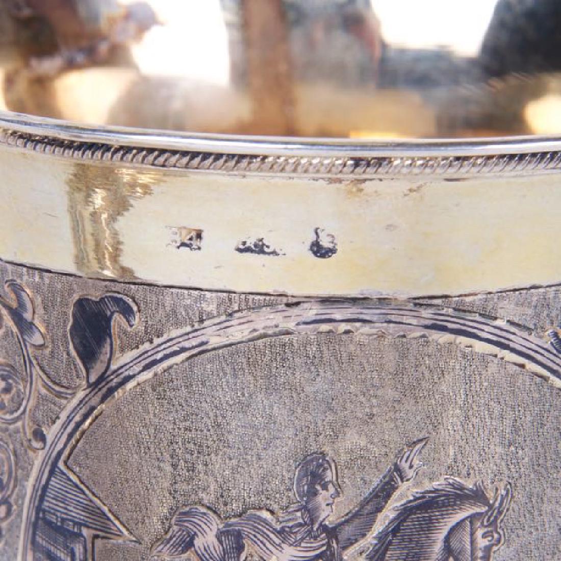 Russian silver-gilt cup with a lid — image 8