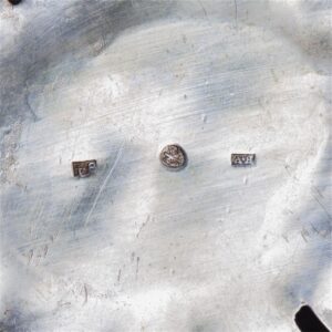 Silver bowl with Mariya Feodorovna monogram — image 8