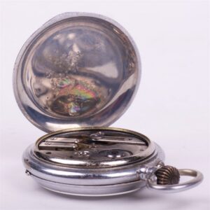 Triple calender with moonphase pocket watch — image 4