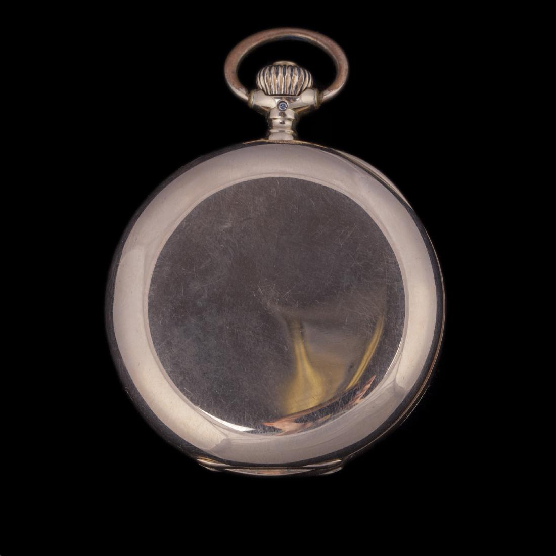 IWC 14K gold hunter case pocket watch — image 5