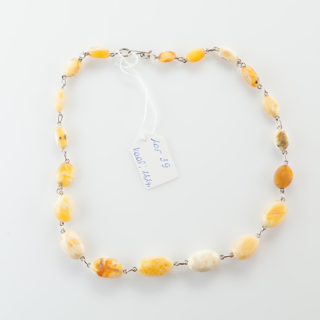 Natural Old Baltic Amber Butterscotch necklace. — image 2