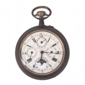 Pocket watch with calendar — image 1
