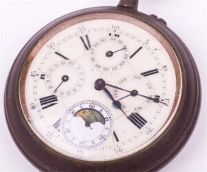 Pocket watch with calendar — image 2