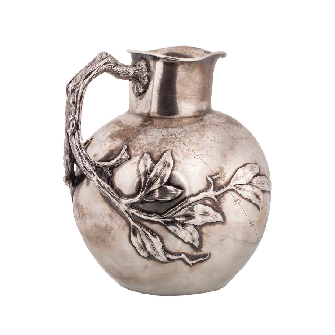 Russian grand silver jug in Art Nouveau style — image 1
