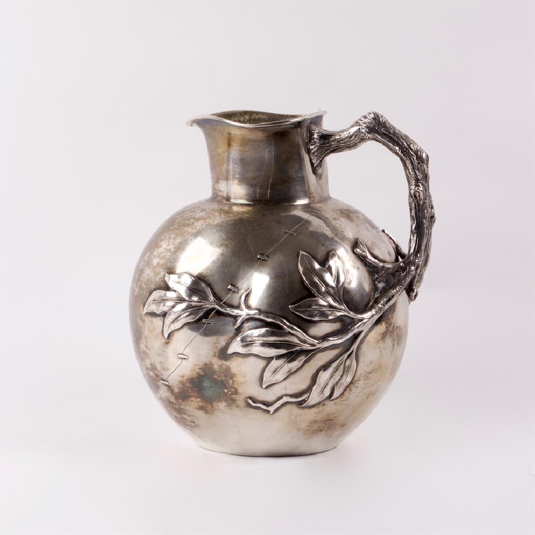 Russian grand silver jug in Art Nouveau style — image 2