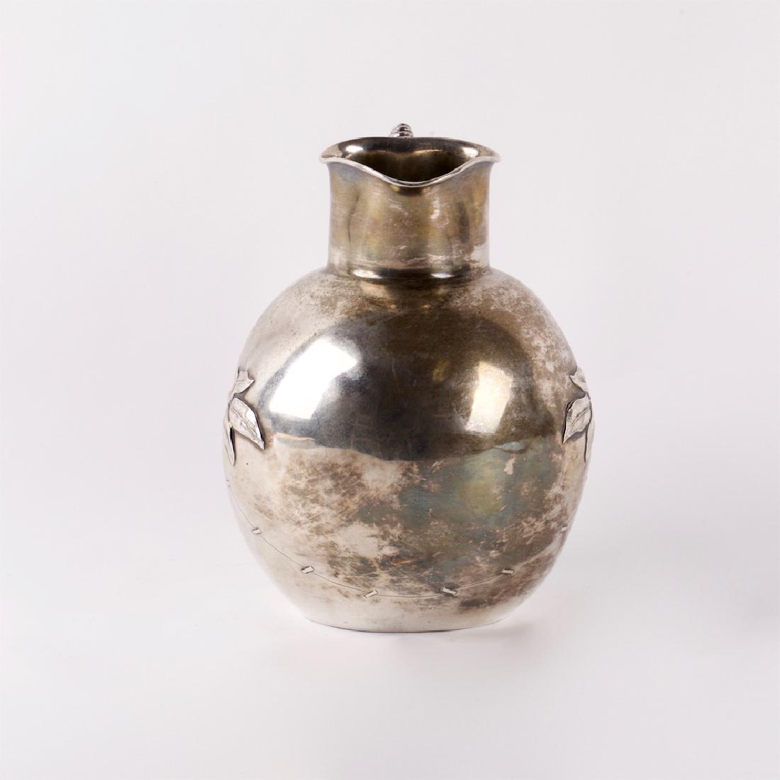 Russian grand silver jug in Art Nouveau style — image 4
