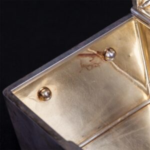 Silver casket with enamel plaque by V.Kangin — image 10