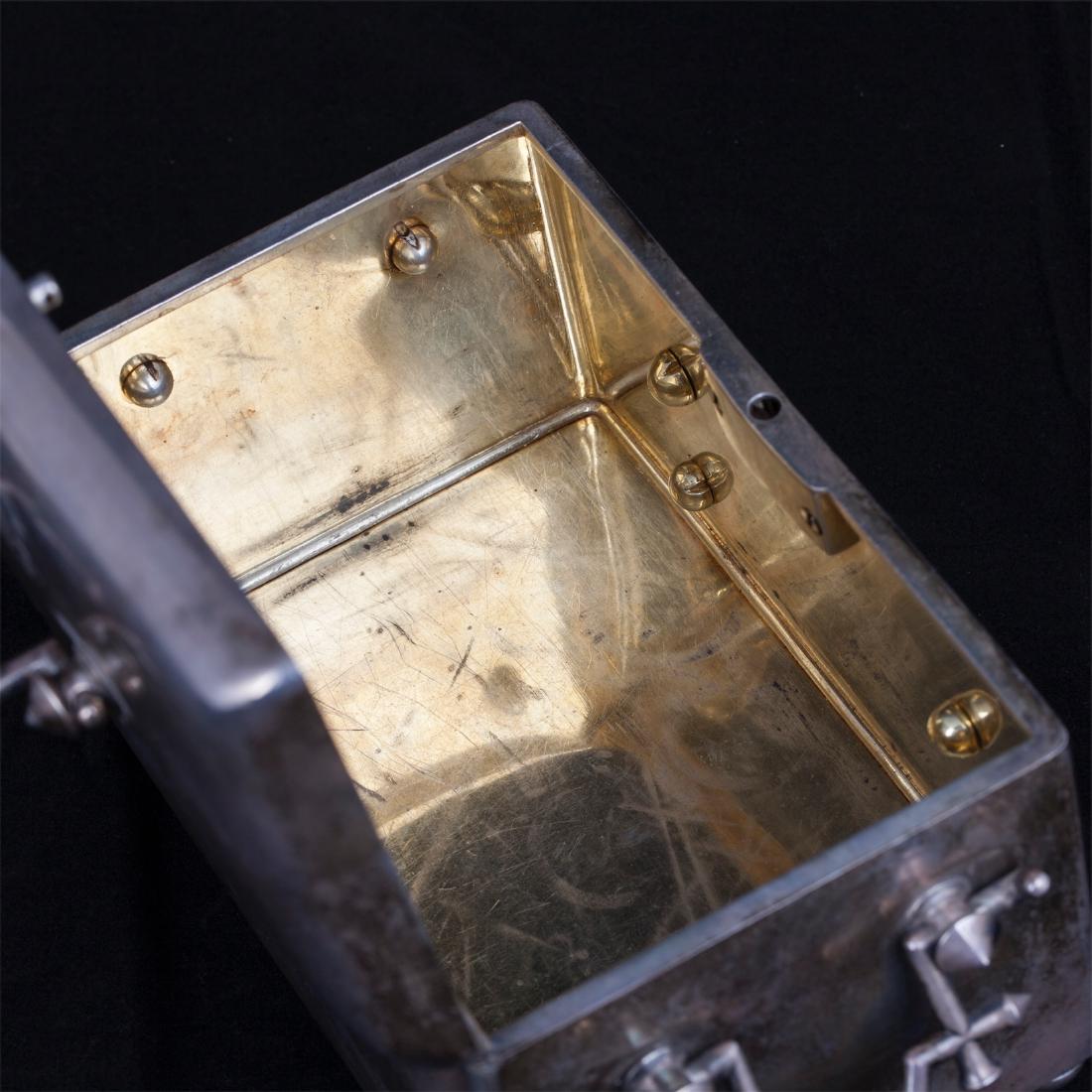 Silver casket with enamel plaque by V.Kangin — image 11