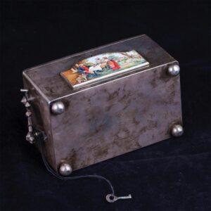 Silver casket with enamel plaque by V.Kangin — image 12