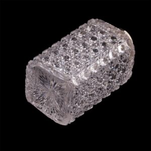 Unusual Russian Art Nouveau silver and cut-glass shtof — image 5