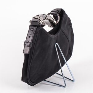 Yves Saint Laurent black silk evening Mombasa bag — image 2