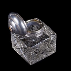Faberge silver inkwell set in Neoclassical style — image 7