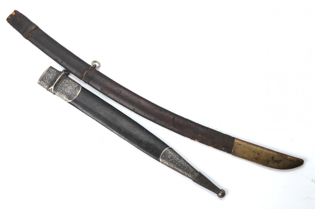 Lot of 2 Scabbards. — image 1
