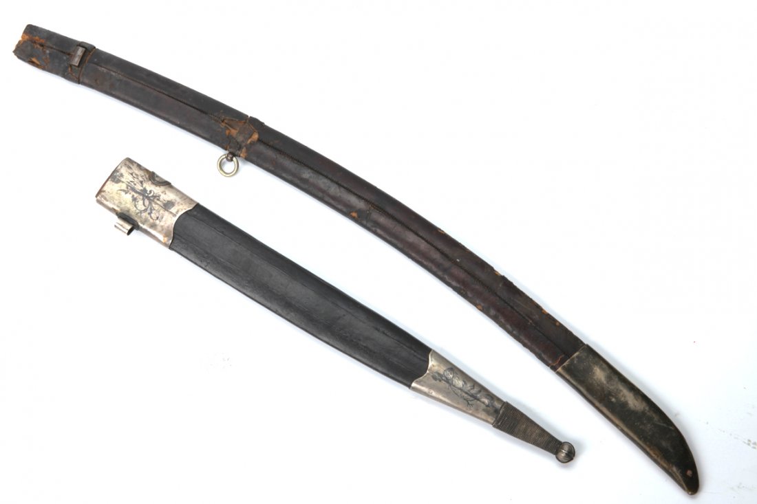 Lot of 2 Scabbards. — image 2