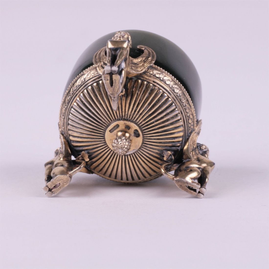 Russian silver baker. Faberge workshop. M.Perhin. — image 5