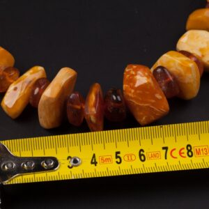 Antique amber necklace. — image 3