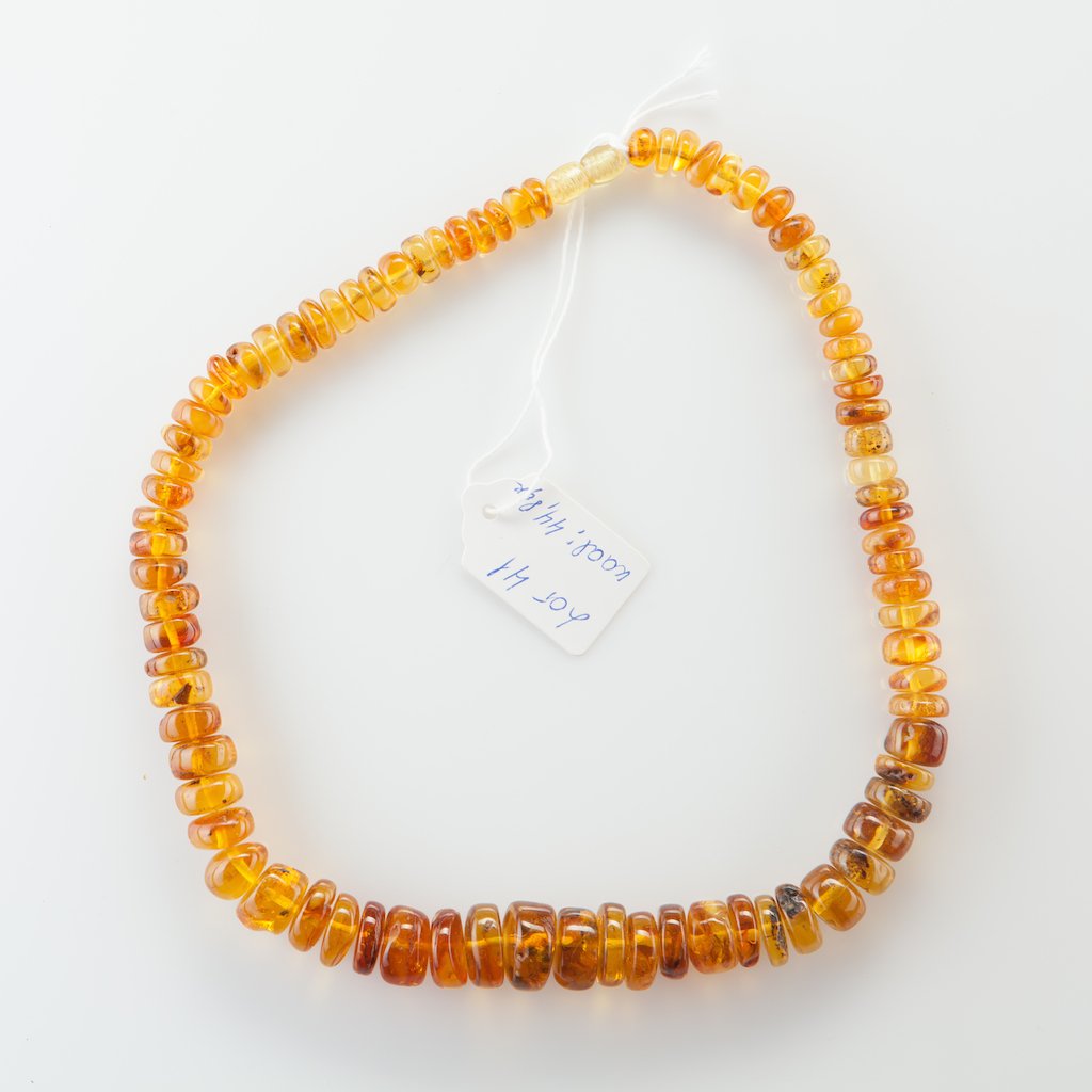 Natural Old Baltic Amber necklace. — image 2