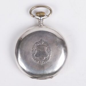 Silver pocket watch "Gustave Jacot Locle" with — image 2