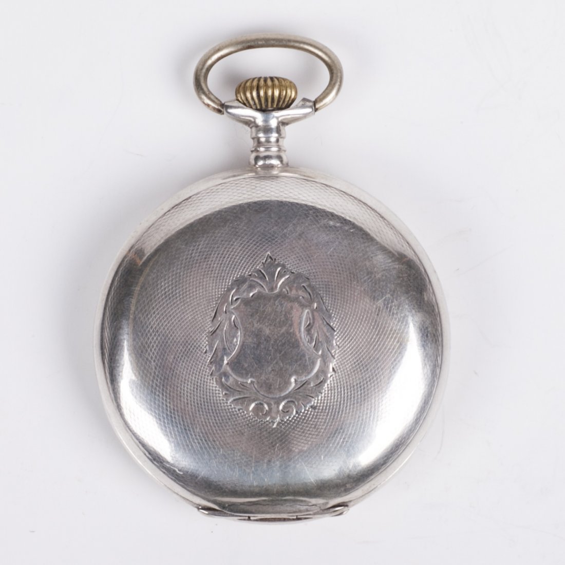 Silver pocket watch "Gustave Jacot Locle" with — image 2