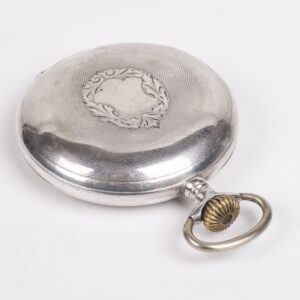 Silver pocket watch "Gustave Jacot Locle" with — image 6