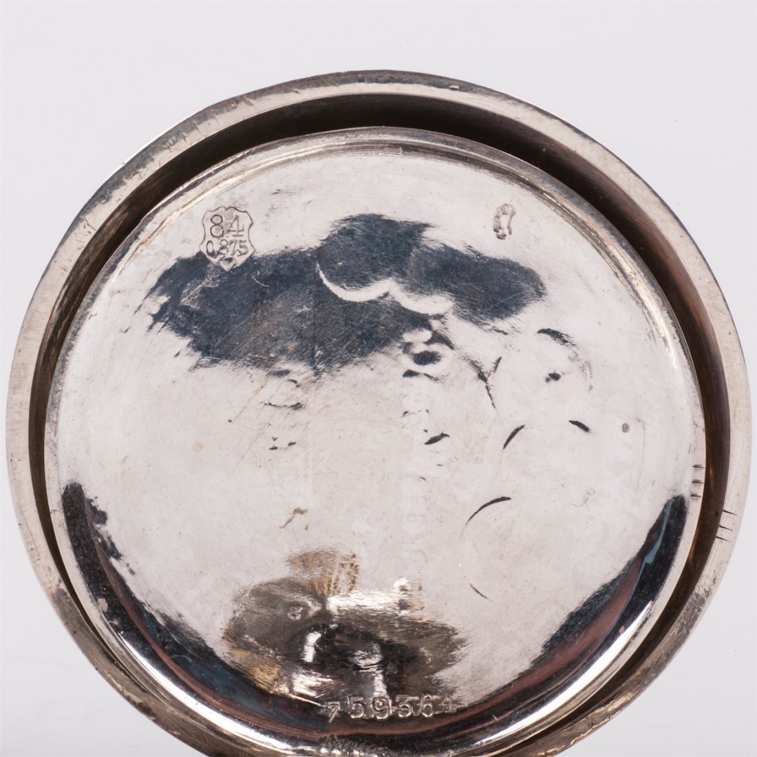 Silver pocket watch "Gustave Jacot Locle" with — image 9