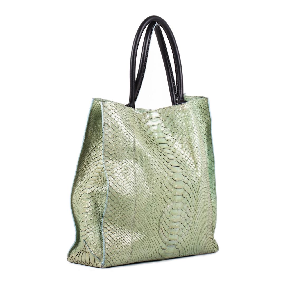 Armani snake "shopper" bag — image 1