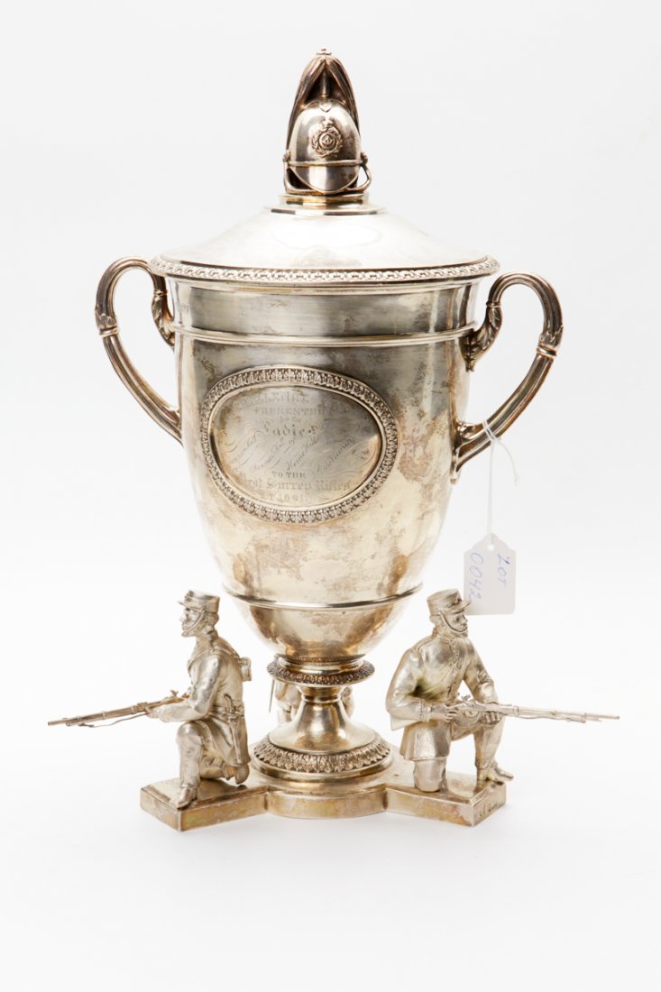 English silver shooting prize. — image 1