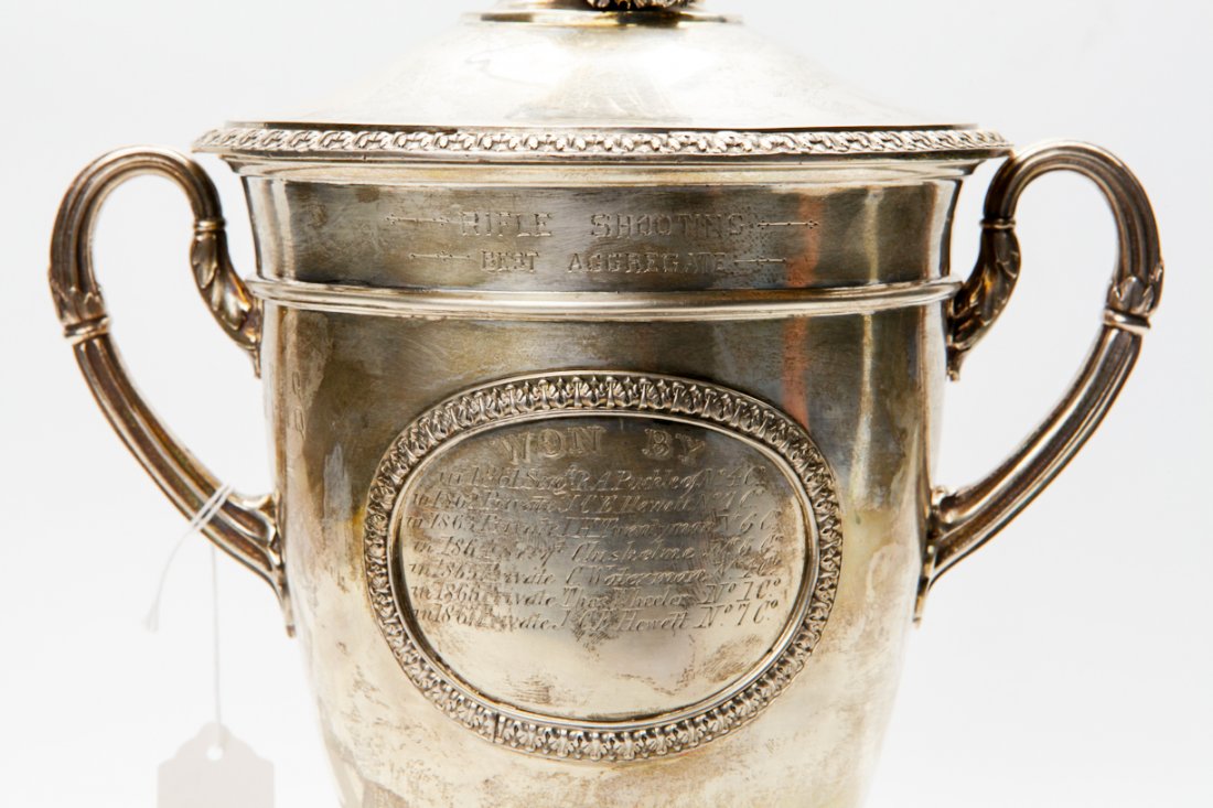 English silver shooting prize. — image 3