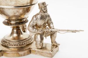English silver shooting prize. — image 4