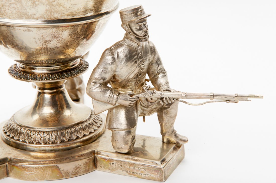English silver shooting prize. — image 4