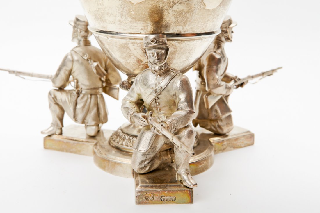 English silver shooting prize. — image 5