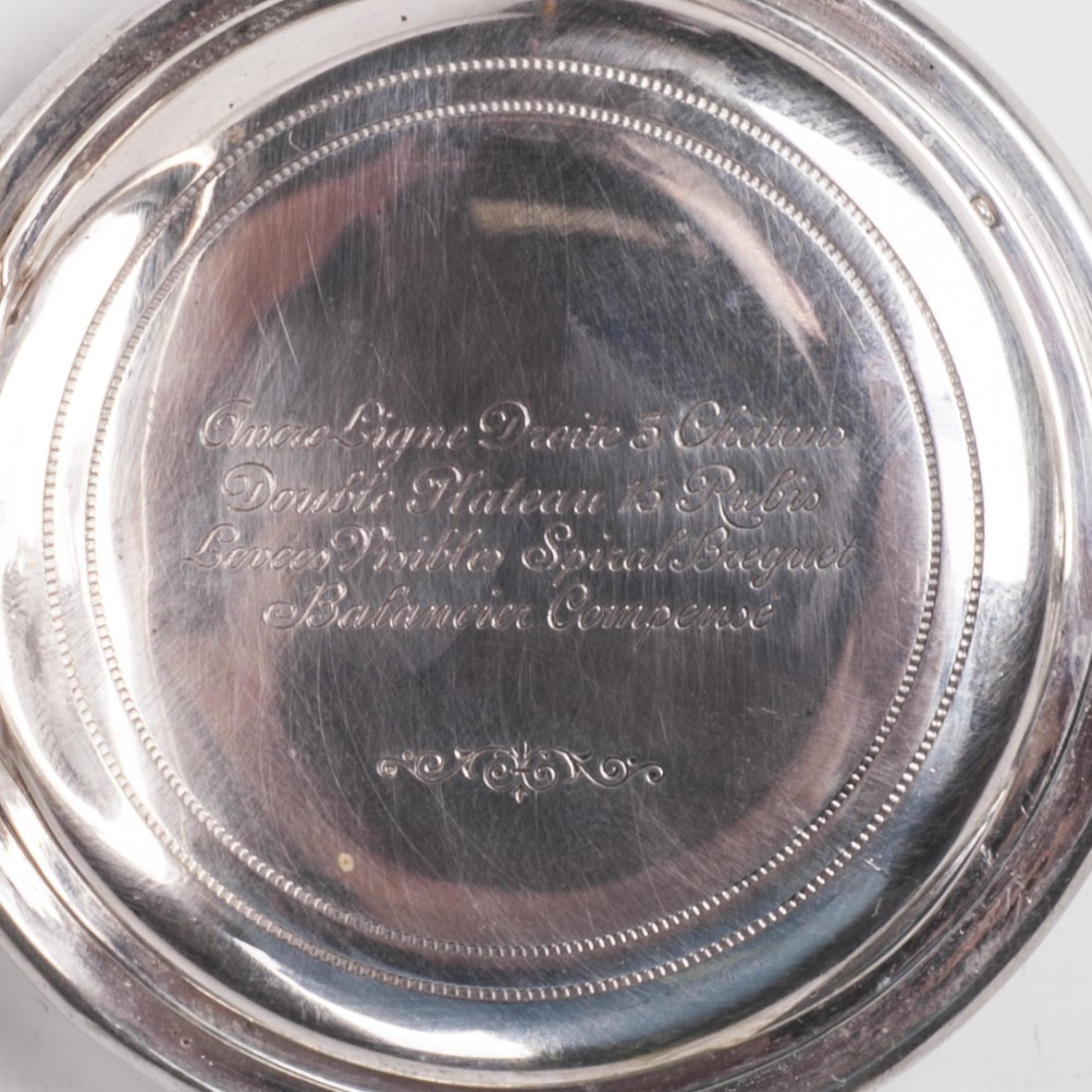 Silver hunter case pocket watch — image 8