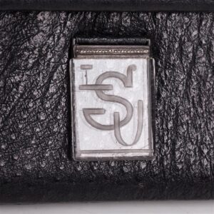 Art Deco ostrich bag with later additional magnetic — image 4