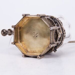 Russian "a la russe" engraved silver-gilt teaglass — image 7
