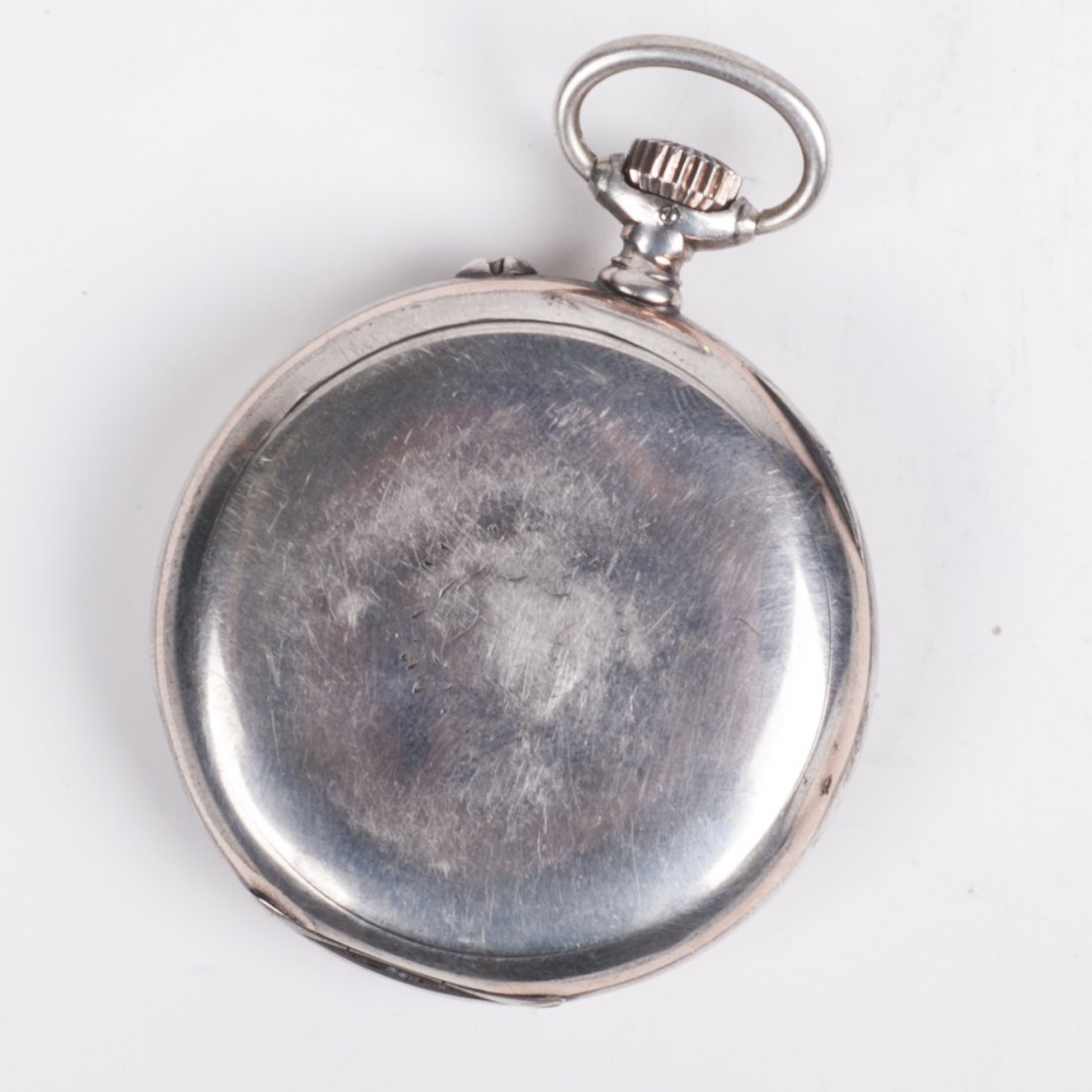 Silver pocket watch "Longines" — image 5