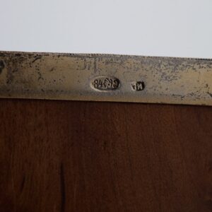 Russian silver, wood and enamel box — image 5