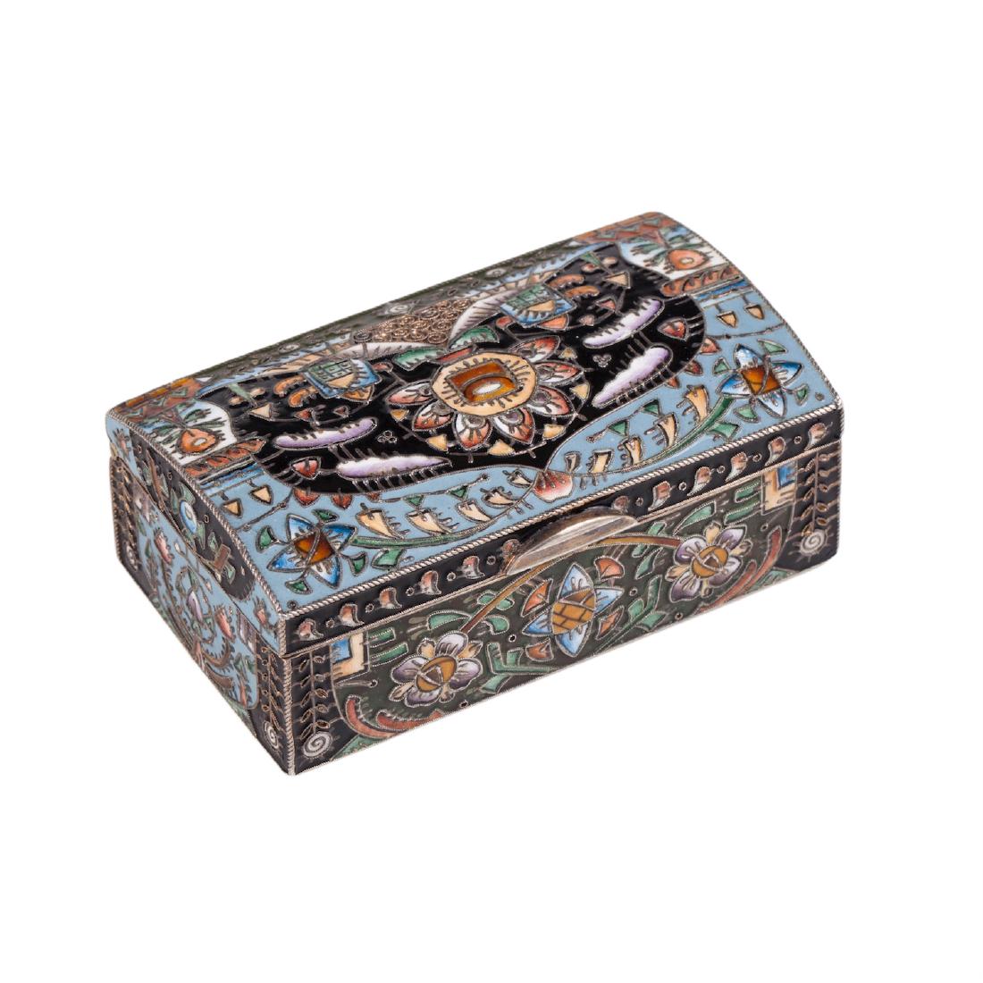 Unusual Faberge Art Nouveau casket — image 1