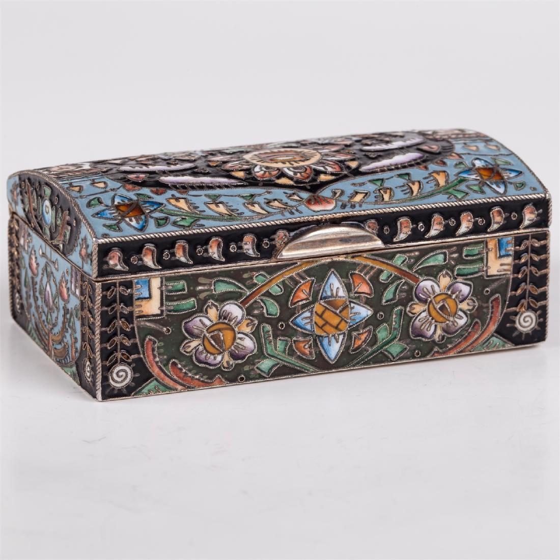 Unusual Faberge Art Nouveau casket — image 2