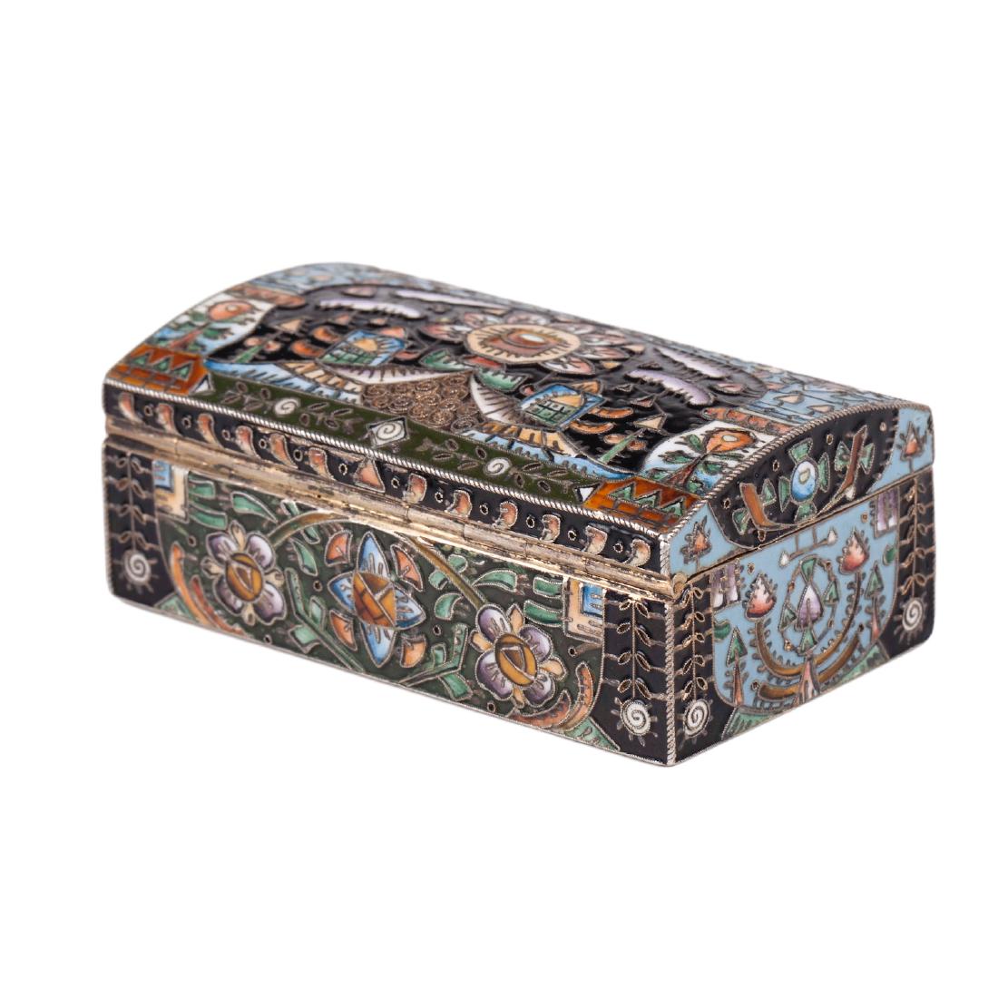 Unusual Faberge Art Nouveau casket — image 3