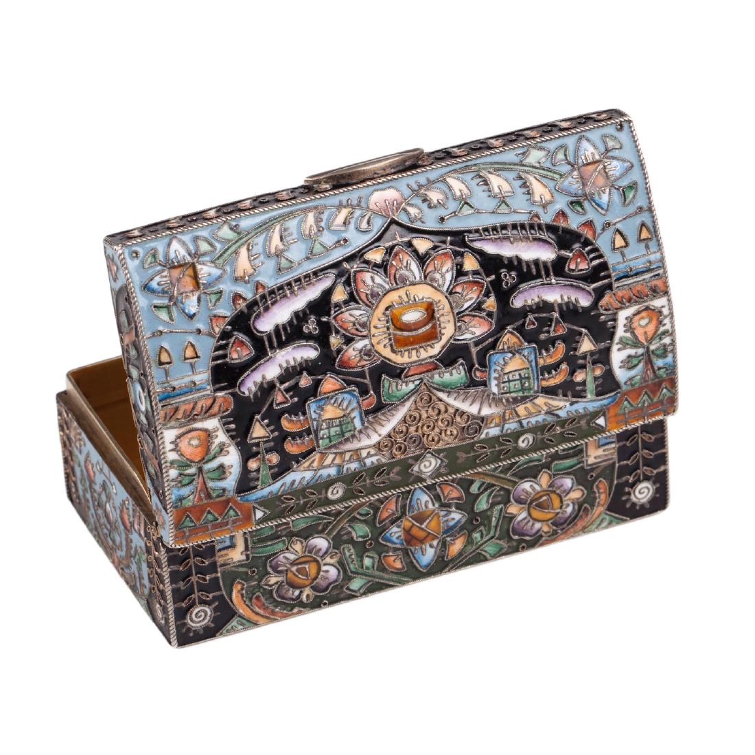 Unusual Faberge Art Nouveau casket — image 4