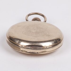 Gilded demi-hunter cased pocket watch "A.W.W Co" — image 10