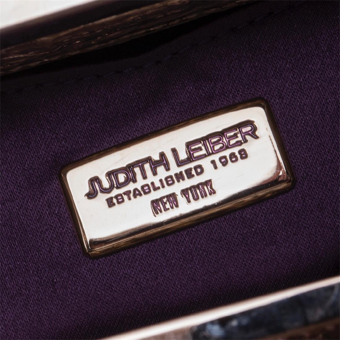 Judith Leiber pithon minaudiere. — image 5