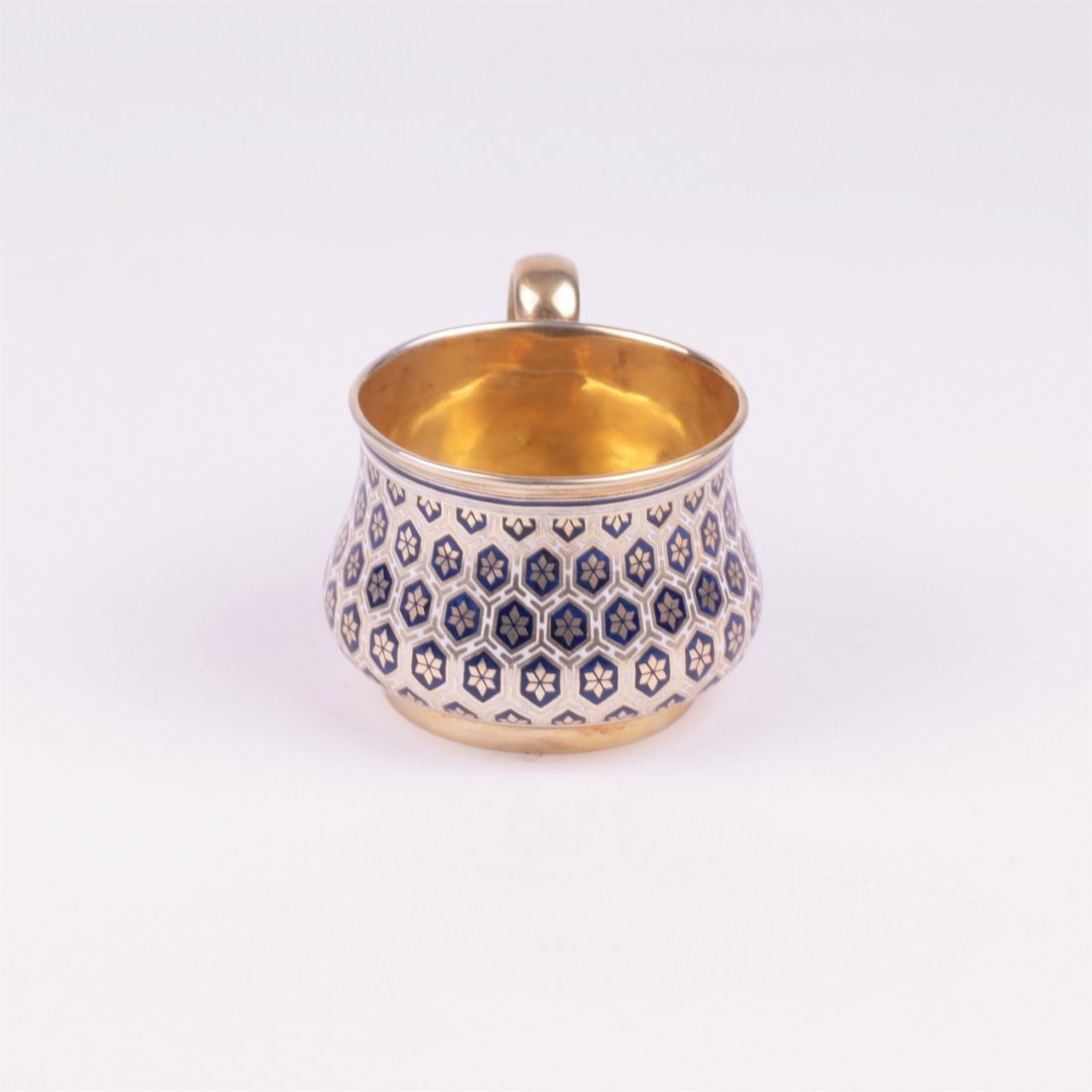 Russian silver tea glass holder — image 2